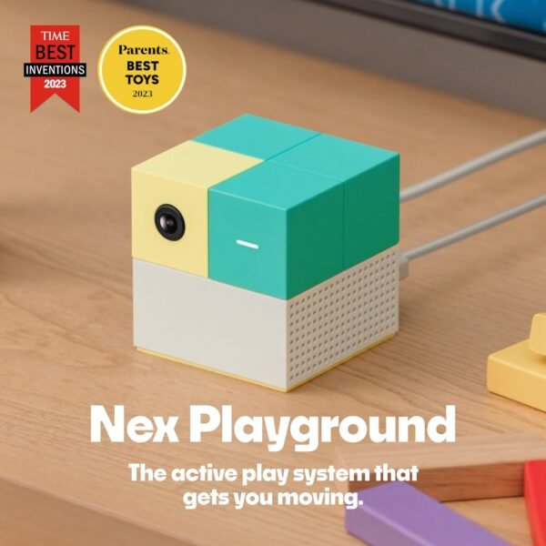 Nex Playground Game System, Indoor Family Game Night, Fun Games & Physical Play, Unique AI-Powered Motion Tracking Video Game Console, Transforms Living Room into a Family or Party Games Space - Image 2