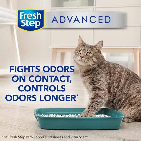 Fresh Step Clumping Cat Litter, With Gain, Advanced, Extra Large, 37 Pounds total (2 Pack of 18.5lb Boxes) - Image 3