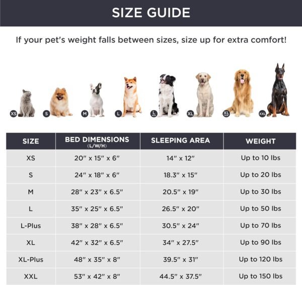 Bedsure Orthopedic Dog Bed for Medium Dogs - Waterproof Dog Sofa Beds Medium, Supportive Foam Pet Couch Bed with Removable Washable Cover, Waterproof Lining and Nonskid Bottom, Grey - Image 6