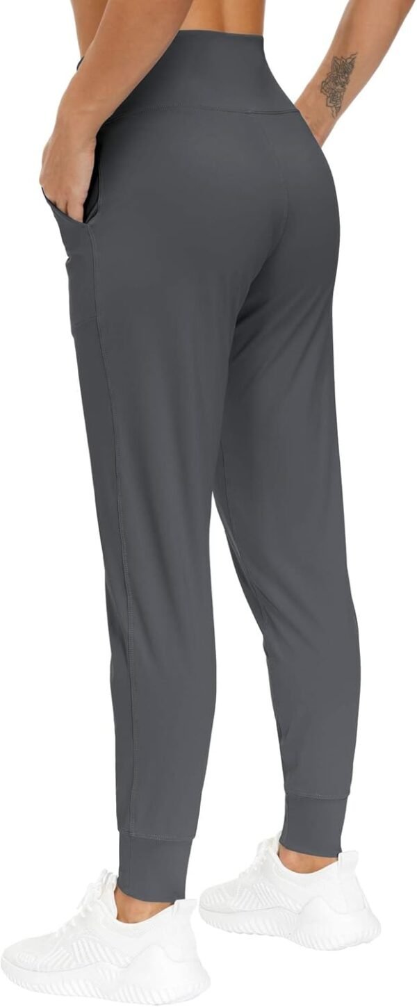 THE GYM PEOPLE Women's Joggers Pants Lightweight Athletic Leggings Tapered Lounge Pants for Workout, Yoga, Running - Image 4