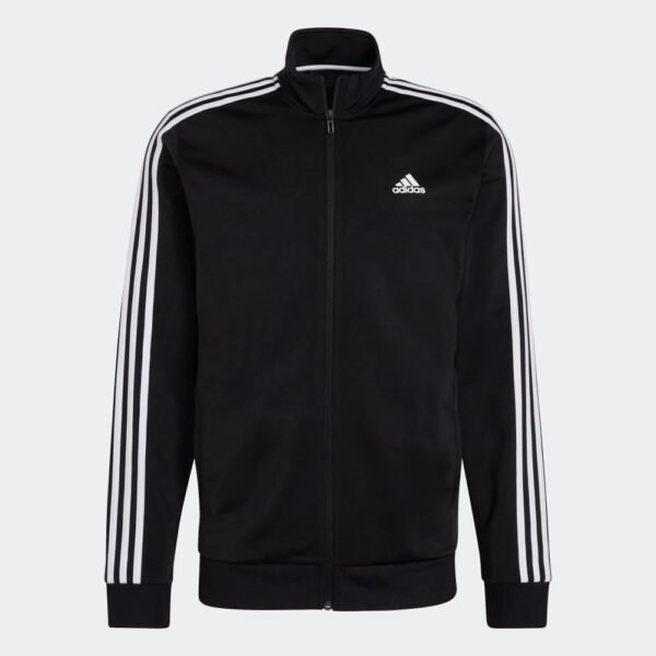 adidas Men's Essentials Warm-Up 3-Stripes Track Top - Image 5