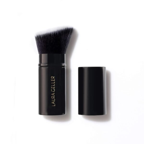 LAURA GELLER NEW YORK Retractable Black Kabuki Brush for Liquid, Cream and Powder Face Makeup With Aluminum Handle - Image 9