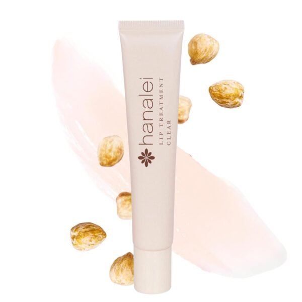 Hanalei Cruelty-Free Treatment for Chapped Lips, Extreme Dry Lip Moisturizer, Overnight Lip Balm for Cracked Lips, Made with Kukui Oil, Shea Butter, Grapeseed Oil, Clear Formula, Full Size (15 g)