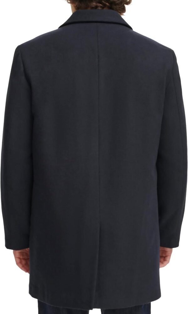 DOCKERS Men's Henry Wool Blend Top Coat - Image 4