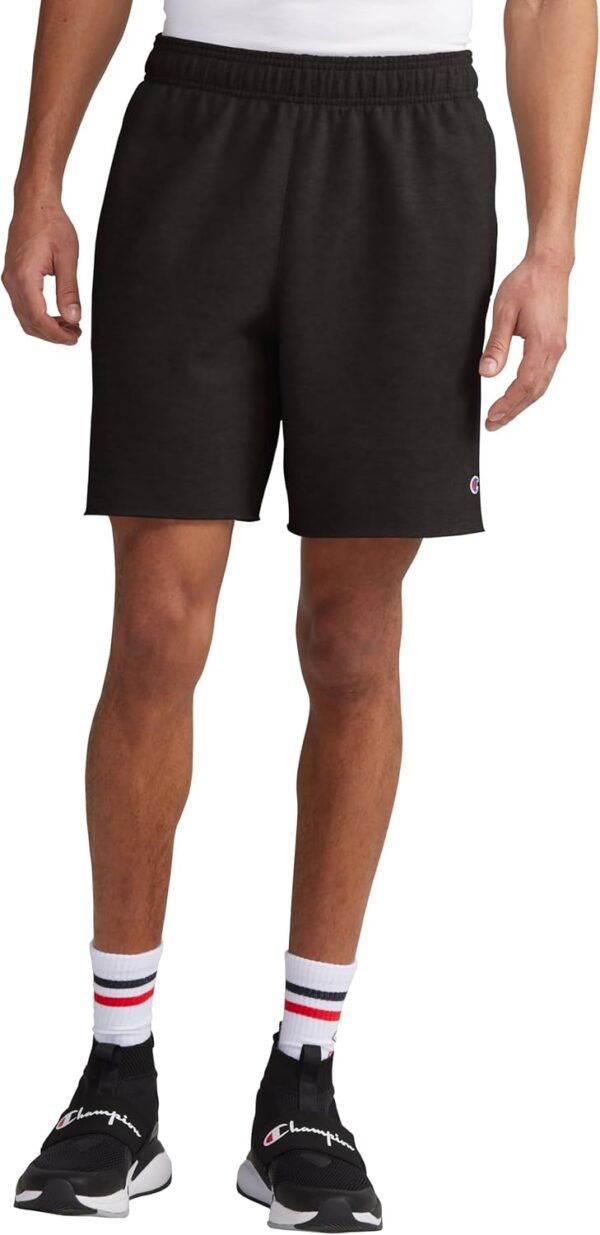 Champion Men's, Powerblend, Fleece Midweight, Athletic Shorts with Pockets (Reg. Or Big & Tall)