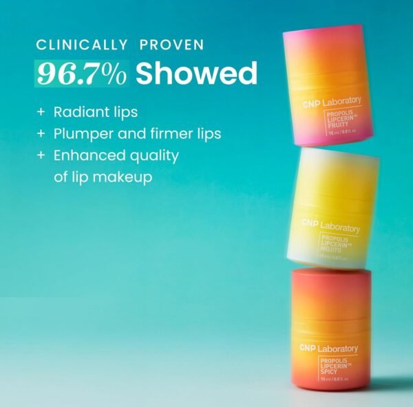 CNP Honey Lip Butter - Propolis Lipcerin™ Berry, Hydrating Overnight Manuka Lip Balm & Mask, 12hrs Long-lasting Moisture, Gifts for Women, Korean Skin Care, 0.5 fl.oz. - Image 5