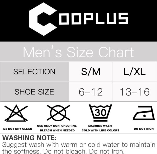 COOPLUS Mens Ankle Socks Athletic Cushioned Breathable Low Cut Tab With Arch Support - 6 Pairs - Image 2