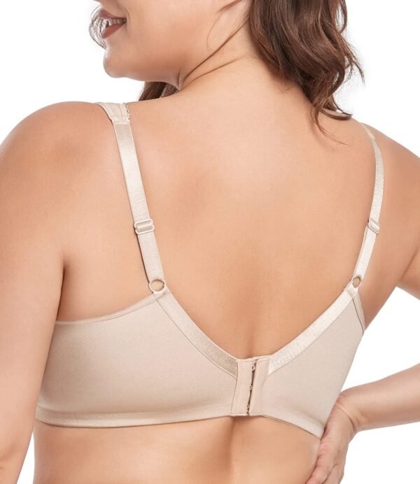 wirarpa Women's Bras Wireless Full Coverage Plus Size Minimizer Non Padded Comfort Soft Bra Multipack - Image 3