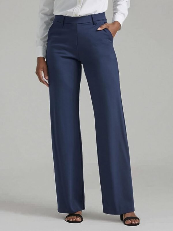 Lee Women's Ultra Lux Comfort Any Wear Wide Leg Pant - Image 5