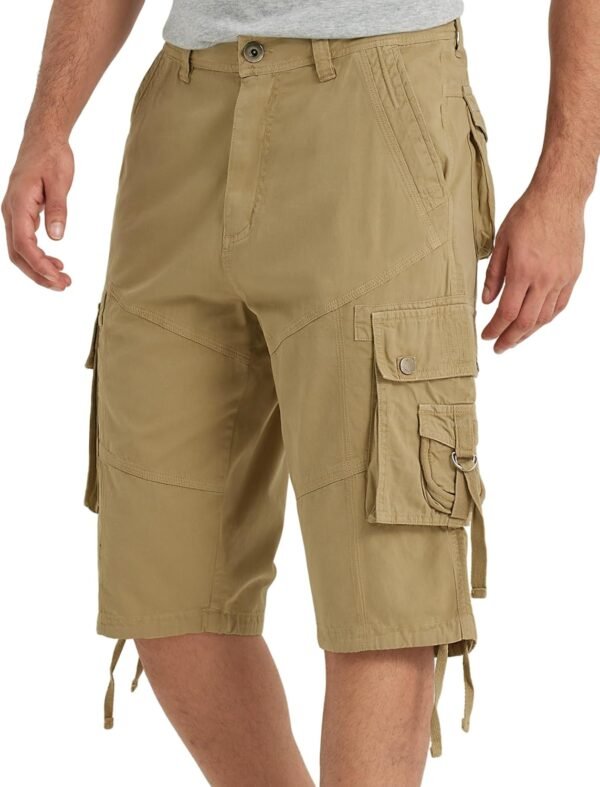 Men's Long Below The Knee Cargo Shorts