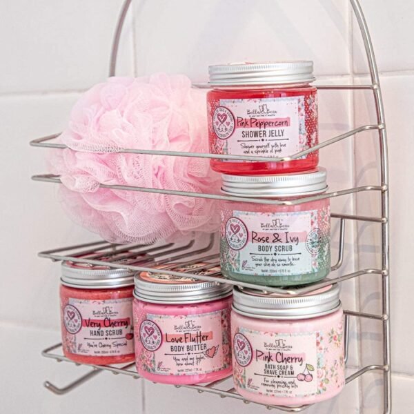 Bella & Bear Very Cherry Hand Scrub, No Harmful Chemicals, Cruelty-Free, Vegan-Friendly Exfoliating, 6.7oz - Image 3