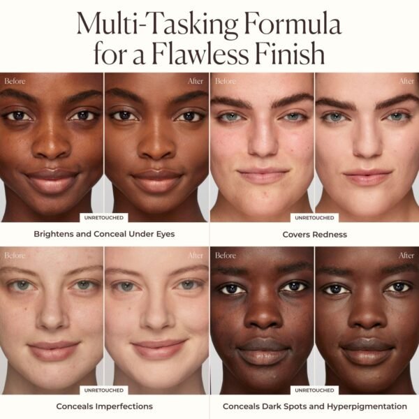 Laura Mercier Real Flawless Weightless Perfecting Serum Concealer, Long-Lasting, Waterproof, & Crease-Proof Wear, Buildable Coverage, Oil-Free - Image 7