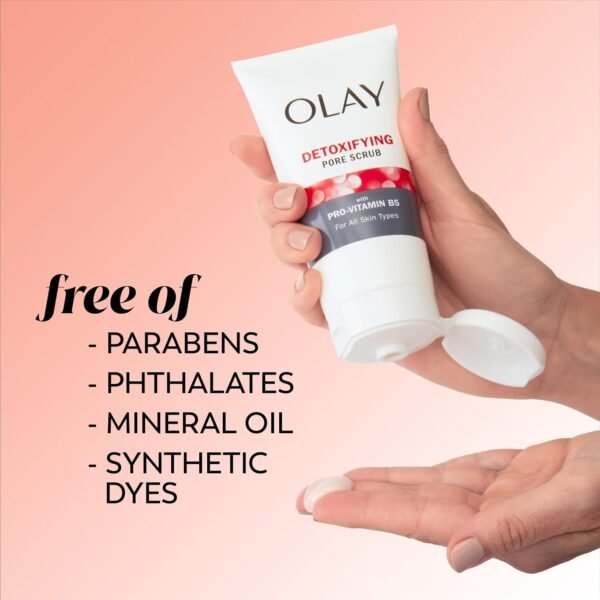 Olay Face Wash Regenerist Advanced Anti-Aging Pore Scrub Cleanser (5.0 Oz) and Micro-Sculpting Face Moisturizer Cream (1.7 Oz) Skin Care Duo Pack, Total 6.7 Ounces - Image 7