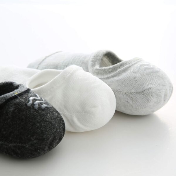 WANDER No Show Socks Mens 7/8 Pair Cotton Thin Non Slip Low Cut Men Invisible Sock 6-8/9-11/12-14 - Image 5