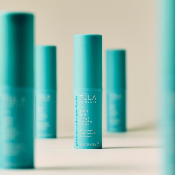TULA Skin Care Eye Balm Glow & Get It - Dark Circle Treatment, Instantly Hydrate and Brighten Undereye Area, Portable and Perfect to Use On-the-go, 0.35 oz. - Image 6