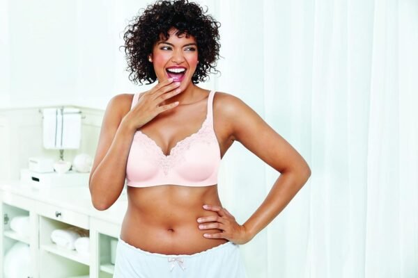 Playtex Women's Secrets Underwire Bra 4823, Full Coverage Balconette T-Shirt Bra for Full Figures - Image 5