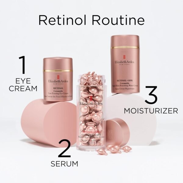 Elizabeth Arden Retinol + HPR Ceramide Capsules Rapid Skin Renewing Serum - Image 15