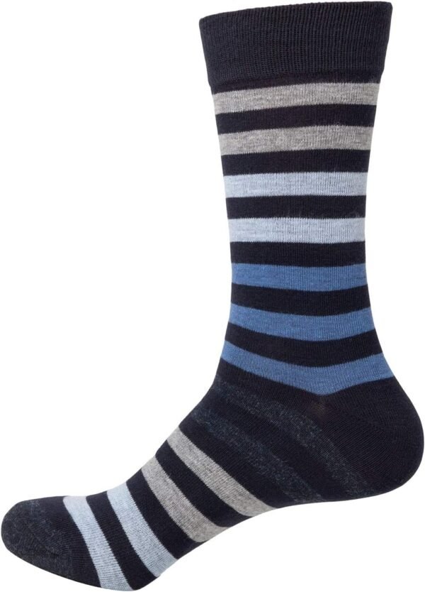 HHX YONLEE Dress Socks 5/6/10 Pairs Crew Argyle Colorful Cotton Novelty Casual Happy Fun - Image 3