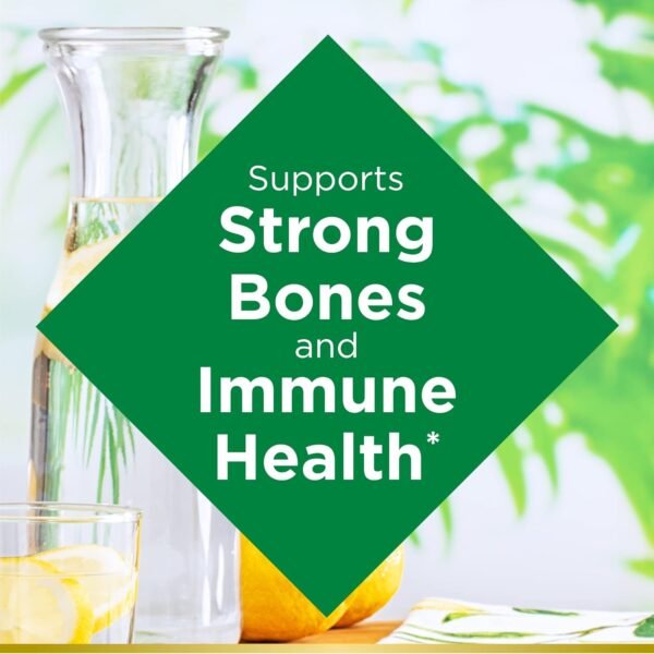 Nature's Bounty Vitamin D, Supports Immune Health & Bone Health, 2000IU Vitamin D3, 150 Softgels - Image 3