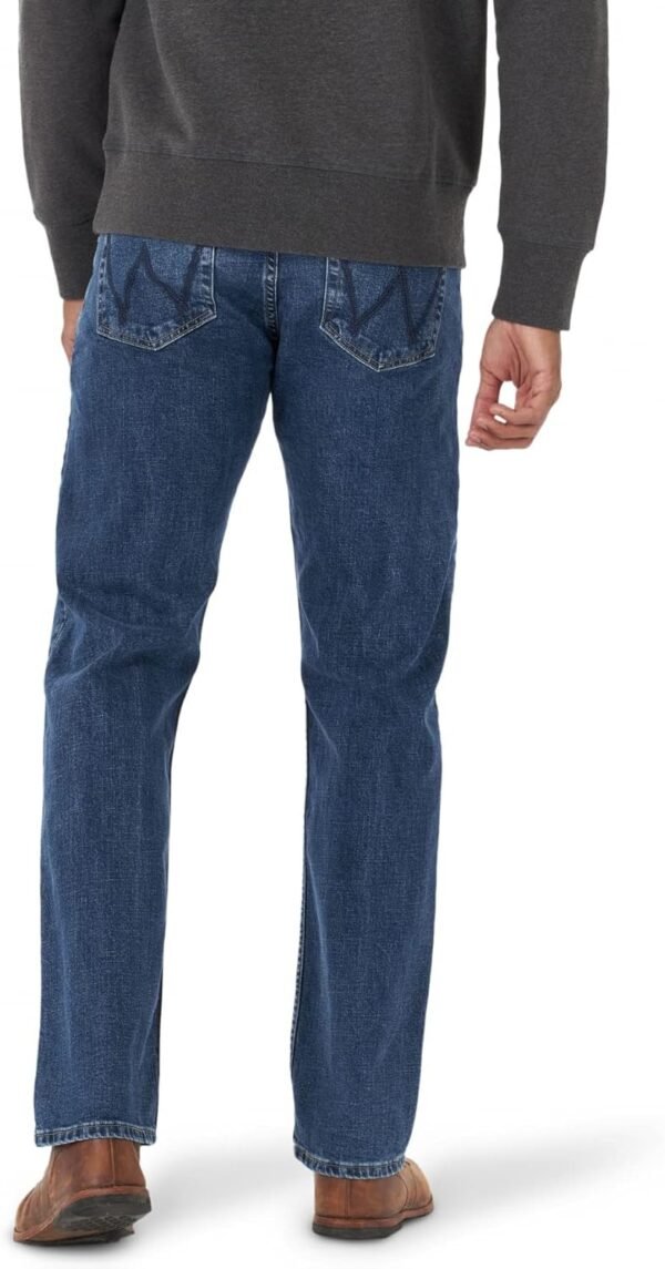 Wrangler Men's Free to Stretch Relaxed Fit Jeans - Image 3