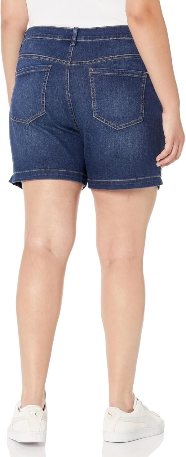 Gloria Vanderbilt Women's Plus Size Amanda Basic Jean Short - Image 2