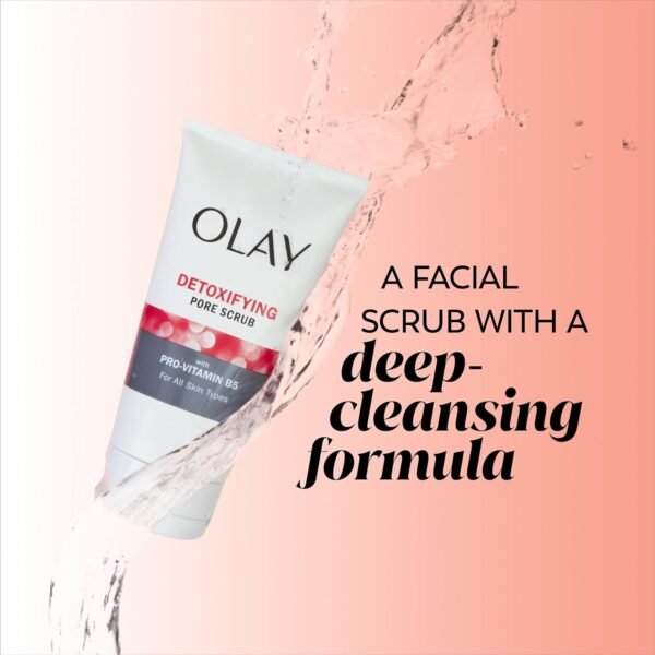 Olay Face Wash Regenerist Advanced Anti-Aging Pore Scrub Cleanser (5.0 Oz) and Micro-Sculpting Face Moisturizer Cream (1.7 Oz) Skin Care Duo Pack, Total 6.7 Ounces - Image 5