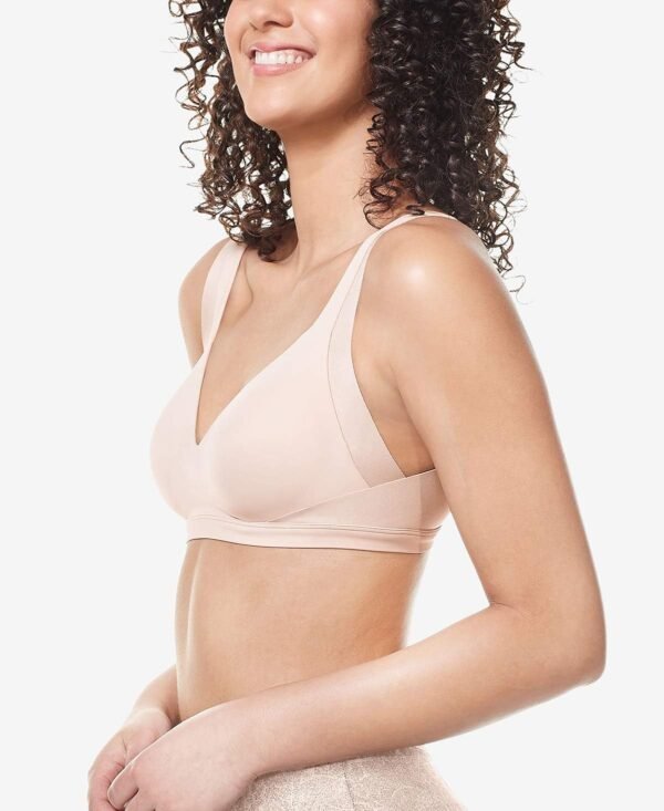 Warner's Women's No Side Effects Underarm and Back-Smoothing Comfort Wireless Lightly Lined T-Shirt Bra Ra2231a - Image 2