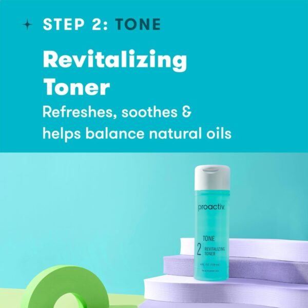 Proactiv 3 Step Acne Treatment - Benzoyl Peroxide Face Wash, Repairing Acne Spot Treatment for Face And Body, Exfoliating Toner - 60 Day Complete Acne Skin Care Kit - Image 8