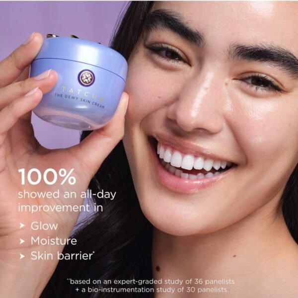 TATCHA The Dewy Skin Cream | Rich Face Cream to Hydrate, Plump and Protect Dry and Combo Skin, 50 ml | 1.7 oz - Image 3