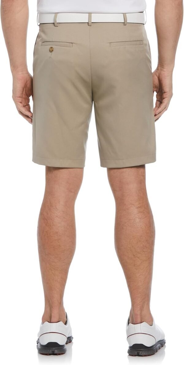 PGA TOUR Men's 9" Golf Shorts with Expandable Waistband, Flat Front, Moisture-Wicking, Sun Protection, Stretch, Lightweight - Image 2