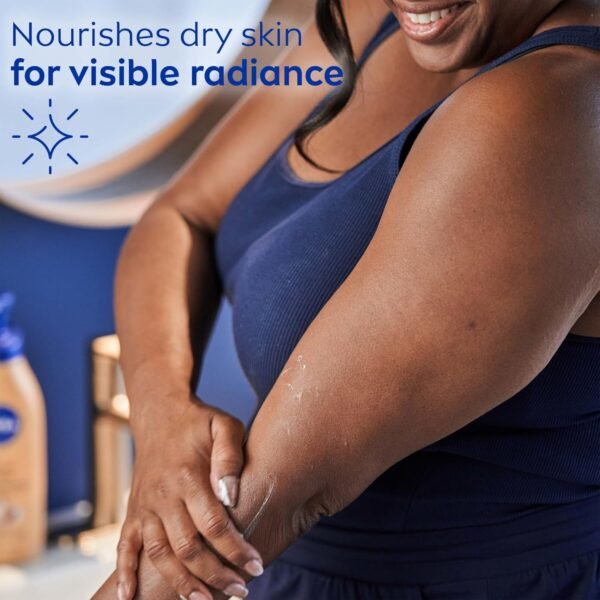 NIVEA Cocoa Butter Body Cream with Deep Nourishing Serum, Cocoa Butter Cream for Dry Skin, 16 Ounce Jar - Image 8