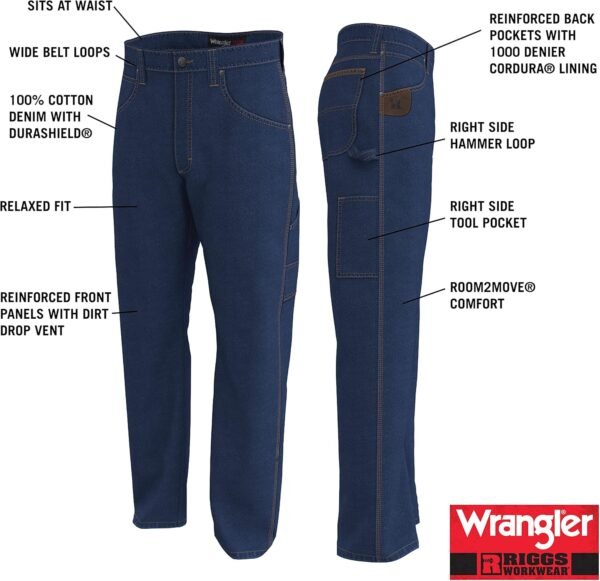 Wrangler Men's Utility Jean - Image 4