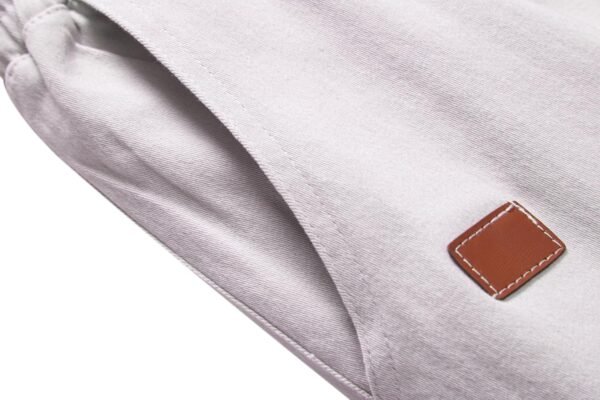 Mens Casual Elastic Waist Cargo Short Relaxed Fit Drawstring Classic Cargo Stretch Short - Image 4