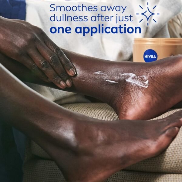 NIVEA Cocoa Butter Body Cream with Deep Nourishing Serum, Cocoa Butter Cream for Dry Skin, 16 Ounce Jar - Image 9
