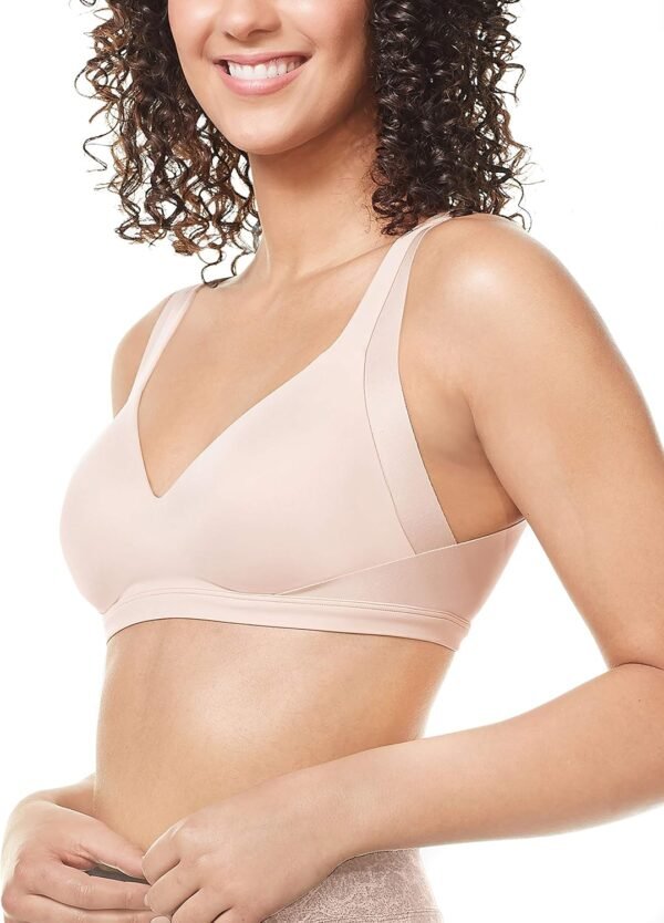 Warner's Women's No Side Effects Underarm and Back-Smoothing Comfort Wireless Lightly Lined T-Shirt Bra Ra2231a