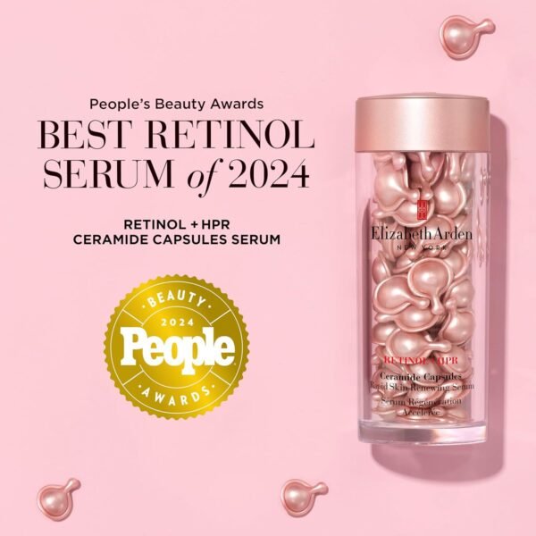 Elizabeth Arden Retinol + HPR Ceramide Capsules Rapid Skin Renewing Serum - Image 9