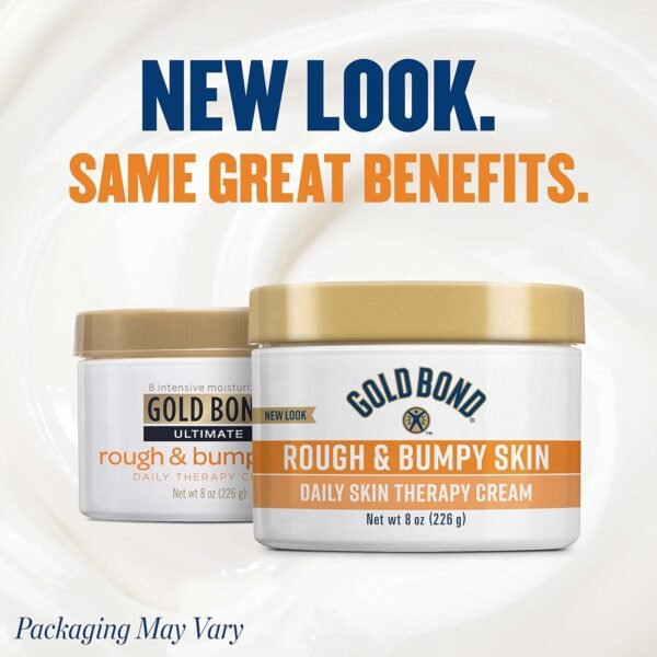 Gold Bond Rough & Bumpy Daily Skin Therapy Cream, 8 oz., With 7 Moisturizers & 3 Vitamins - Image 2