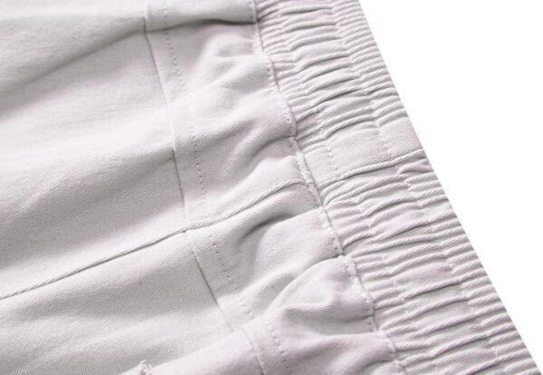 Mens Casual Elastic Waist Cargo Short Relaxed Fit Drawstring Classic Cargo Stretch Short - Image 5