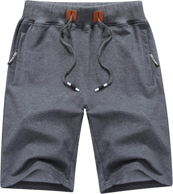 MO GOOD Mens Casual Shorts Workout Fashion Comfy Camo Shorts Breathable Big and Tall Shorts