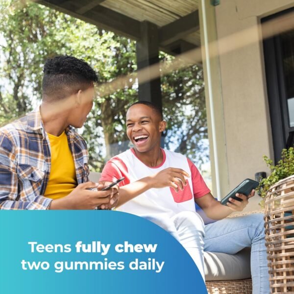One A Day Teen for Him Multivitamin Gummies, Gummy Multivitamins with Vitamin A, C, D, E and Zinc for Immune Health Support, Physical Energy & More, 150 Count - Image 3