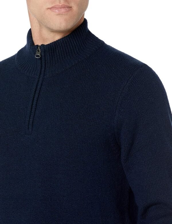 Amazon Essentials Men's Long-Sleeve Soft Touch Quarter-Zip Sweater - Image 4