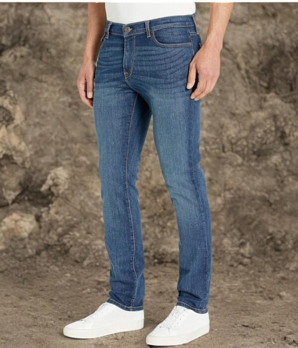 Tommy Hilfiger Men's Straight Fit Stretch Jeans - Image 2