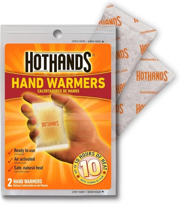 HotHands Hand Warmers - Long Lasting Safe Natural Odorless Air Activated Warmers - Up to 10 Hours of Heat - 40 Pair - Image 3