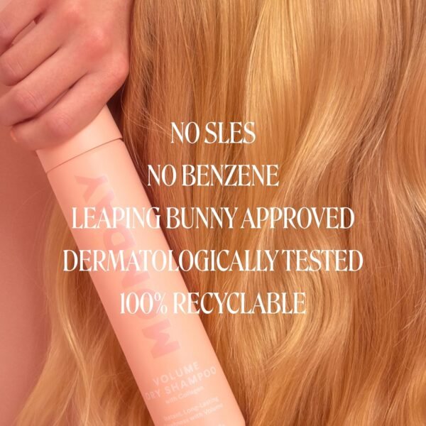 MONDAY HAIRCARE Dry Shampoo Volume 6.7oz, Volumizes and Freshens Hair, Absorbs Oil, Nourishes with Keratin, Protects Hair - Image 6